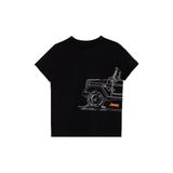 Jeep Erkek Çocuk Baskılı T-shirt, 15-16 Yaş, 5003222423, Siyah, Erkek Çocuk
