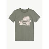 Jeep Erkek Çocuk Baskılı T-Shirt J5Sb-Tst7763, 11-12 Yaş, 11-12 Yaş, 5003222474, Haki, Erkek Çocuklar
