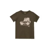 Jeep Erkek Çocuk Baskılı T-Shirt J5Sb-Tst7763, 5-6 Yaş, 5-6 Yaş, 5003222474, Haki, Erkek Çocuk