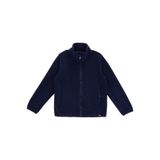 Jeep Erkek Çocuk Lacivert Polar Sweatshirt, Dik Yaka, Relaxed Fit, 7-8 Yaş