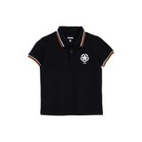 JEEP Erkek Çocuk Polo T-Shirt J6SB-TST7675, 11-12 Yaş, 5003327074, Siyah, Erkek Çocuk