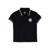 JEEP Erkek Çocuk Polo Yaka T-Shirt, 7-8 Yaş, 5003327074, Siyah, Erkek Çocuk