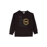 Jeep Erkek Çocuk Siyah Baskılı Sweatshirt, 5-6 Yaş