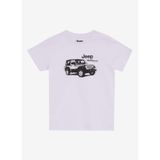 Jeep Erkek Çocuk T-Shirt 5003222472, Beyaz, 7-8 Yaş