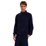 Jeep Erkek Polo Yaka Sweatshirt, Lacivert, 2XL