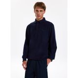 Jeep Erkek Polo Yaka Sweatshirt, Lacivert, M Beden M