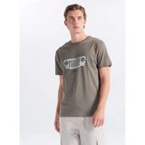 Jeep Haki Erkek Relaxed Baskılı T-Shirt J6SM-TST7276 - 2XL