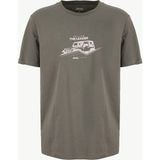 Jeep Haki Erkek Relaxed Baskılı T-Shirt J6SM-TST7339 - 2XL