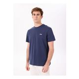 Jeep J4SM-TST7245 Lacivert Bisiklet Yaka Baskılı Erkek T-shirt