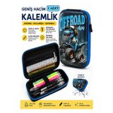 Jeep Kabartmalı Bölmeli Kalemlik 1 Adet P-6011 Erkek Çocuk Okul Kalem Kutusu 3 Boyutlu Sevimli Karikatür Hediyelik