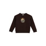 JEEP Kahverengi Erkek Çocuk Baskılı Sweatshirt J6WB-SWT7781