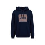 Jeep Kapüşon Yaka Baskılı Sweatshirt, L, 5003276356, Lacivert, erkek