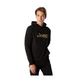 Jeep Kapüşon Yaka Baskılı Sweatshirt, M, 5003159987, Siyah, erkek