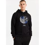 Jeep Kapüşon Yaka Baskılı Sweatshirt, XL, 5003276496, Siyah, erkek