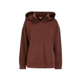 Jeep Kapüşon Yaka Düz Sweatshirt, S, 5003162998, Kahve, kadın