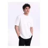 JEEP Kırık Beyaz Erkek T-Shirt J6SM-TST7823