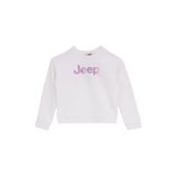 Jeep Kız Çocuk Baskılı Sweatshirt, 7-8 Yaş, 5003164563, Ekru, kız-çocuk