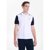 JEEP Lacivert - Beyaz Relaxed Blok Polo T-Shirt, 2XL, 5003328045, Lacivert - Beyaz, Erkek