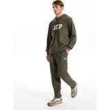 Jeep Lastikli Bel Standart Haki Erkek Eşofman Altı J5WM-EA7369 - 2XL