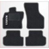 Jeep Liberty Kj 2001-2007 Siyah Halı Gri Kenar Petek Topuk