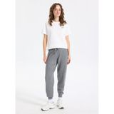 Jeep Normal Bel Jogger Pantolon Gri Melanj, XS, J5WL-PNT7180, Gri Melanj, Kadın