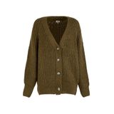 Jeep Oversize Hırka, L/XL, 5003163033, Haki, Kadın L-XL