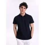 Jeep Polo Yaka Relaxed Nakışlı T-Shirt, 2XL, 5003089821, Lacivert, Erkek