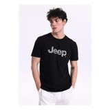 JEEP Relaxed Baskılı T-Shirt, L, 5003328079, Siyah, Erkek