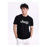 JEEP Relaxed Baskılı T-Shirt, XL, 5003328079, Siyah, Erkek