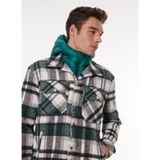 Jeep Relaxed Ekose Mont, S, 5003160318, Koyu Yeşil, Erkek
