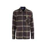 Jeep Relaxed Fit Kareli Gömlek, S, 5003161314, Haki, Erkek
