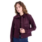 Jeep Relaxed Mürdüm Kadın Ceket J5WL-CKT7066 - XS