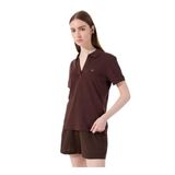 Jeep Relaxed Polo T-Shirt J5Sl-Tst7070, XS, 5003224601, Kahve, Kadın
