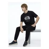 JEEP Siyah Erkek Relaxed Baskılı T-Shirt J6SM-TST7317