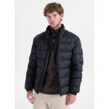 Jeep Siyah Erkek Relaxed Kapitone Mont J6WM-MNT7370 - 2XL