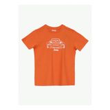 JEEP Turuncu Erkek Çocuk Bisiklet Yaka Relaxed Fit T-Shirt J6SB-TST7673