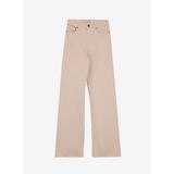 Jeep Yüksek Bel Bol Paça Regular Fit Ekru Kadın Denim Pantolon J5SL-PNT7155 - 29