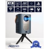 Jeero Hy6 Ev Sinema Projeksiyon Cihazı (Hediye Ayak -Türkçe Menü) - Antrasit