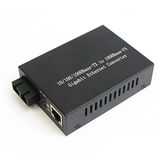 Jeirdus Gigabit Ethernet Dubleks Sc Fiber Optikten Rj45 Bakır Medyaya Dönüştürücü, 10/100/1000M Smf,80Km Smf,80Km