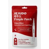 JEJUDO Pimple patch,Akne Bandı(9mm&12mm)+4,5 ml Likit Pimple Pen,%100 Hidrokolloid,%2 Salisilik Asit