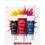 Jel Gıda Boyası 3'lü Set 100 Gr. Kırmızı-Siyah-Lacivert