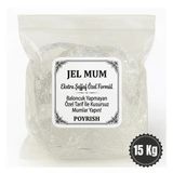 Jel Mum 15 Kg - (Şeffaf Mum)