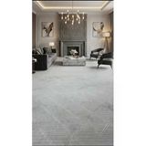 Jel Taban Kaymaz Modern Krem Kendinden Desenli Güzel Salon Koridor Kesme Halı Yolluk