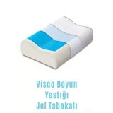 Jel Visko Yastık Visko Jel Yastık Jelli Ortopedik Boyun Destekli Visco Yastık