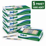 Jelatinli Tahta Karıştırıcı Burpak bambu 1000 adet