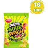 Jelibon Sour Patch Karışık Aroma 160 gr Yumuşak Kıvamlı Şekerleme 10'lu Paket