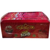 Jelido Sour Bomb Jelibon Çilek Aromalı Yumuşak Şeker 24 Adet