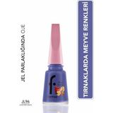 Jelly Look Yüksek Pigmentli & Parlak Bitişli Jel Görünümlü Oje - JL96 CONCORD GRAPE