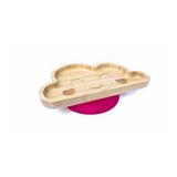 Jellyboon Bambu Bulut Vakumlu Tabak Bordo