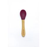 Jellyboon Bordo Bambu Silikon Kaşık